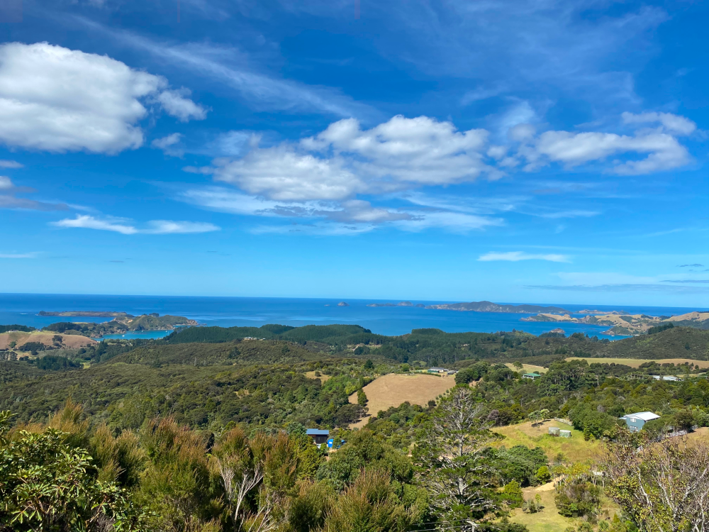 Coastal view with islands
